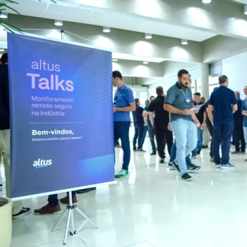 ALTUS TALKS PELO BRASIL: DESTAQUE PARA SEGURANÇA NO MONITORAMENTO REMOTO